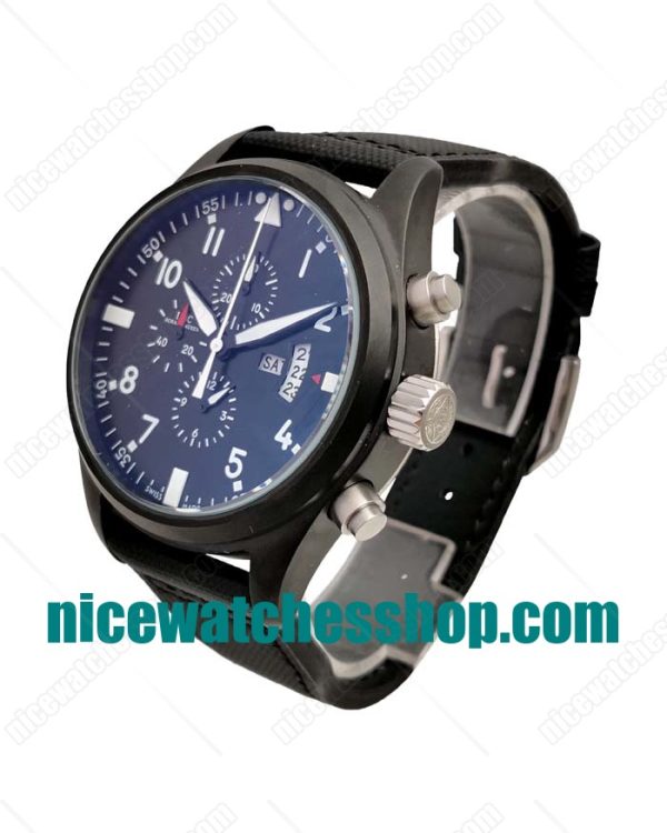 Replica IWC Pilots Spitfire Double Chronograph IW378901 Watches- 45 MM - Image 2