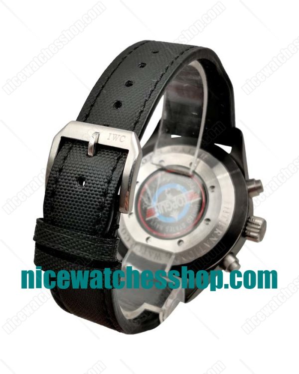 Replica IWC Pilots Spitfire Double Chronograph IW378901 Watches- 45 MM - Image 3